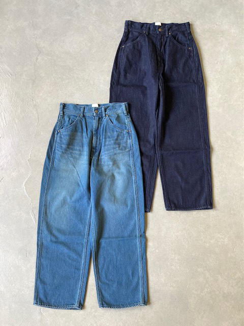 MORIKA 11oz デニムルーズペインターパンツ Vintage wash & One wash