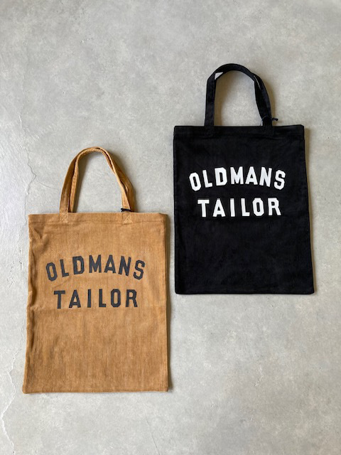 OLDMAN'S TAILOR OMT PRINT TOTE BAG " CORDUROY "