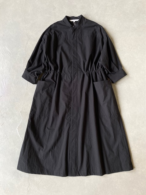 A PIECE OF LIBRARY タイプラーター微起毛 ファインコットンヴィーナスワンピース