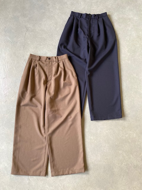 A PIECE OF LIBRARY ライクウールステッドマスターパンツ