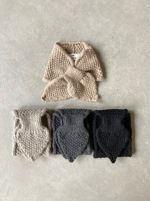 HTS (HARROW TOWN STORES) RICE STITCH LOOP SCARF