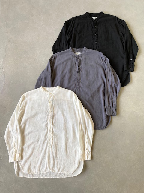ARMEN 30s GAUZE OVERDYE UTILITY SHIRT