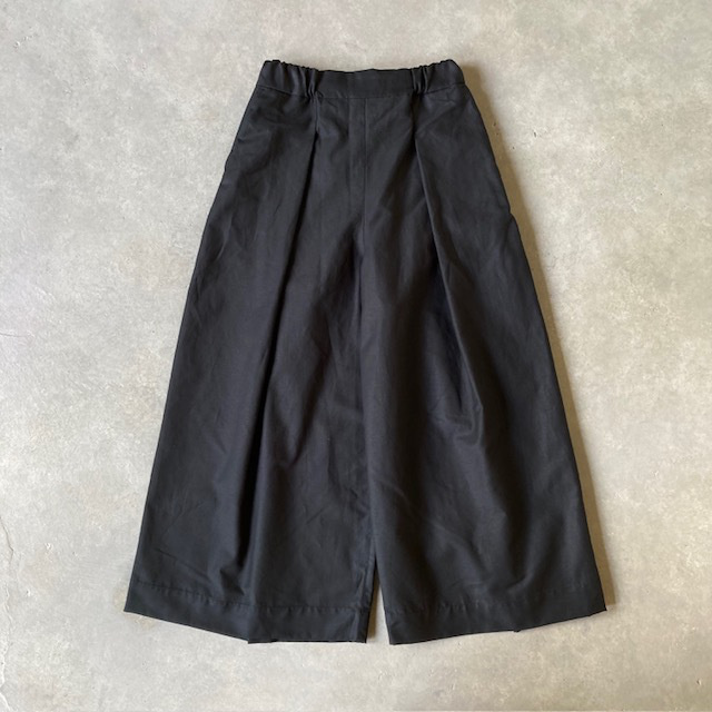 結-yui- COTTON/LINEN BACK SATIN  WIDE TUCK EASY BAGS