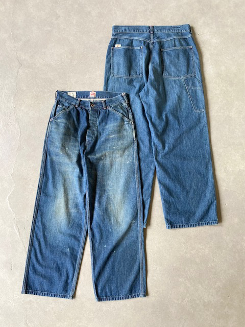 Chimala  11oz WORKER'S  NEPSELVEDGE DENIM  PAINTER PANTS