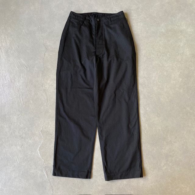 Nigel Cabourn NEW BASIC CHINO PANT - BLACK -