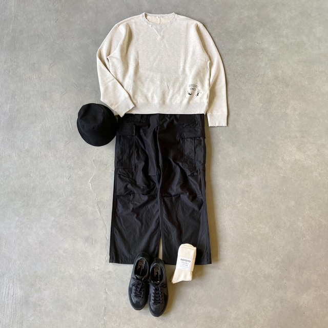 Nigel Cabourn ARMY CARGO PANT - BLACK -