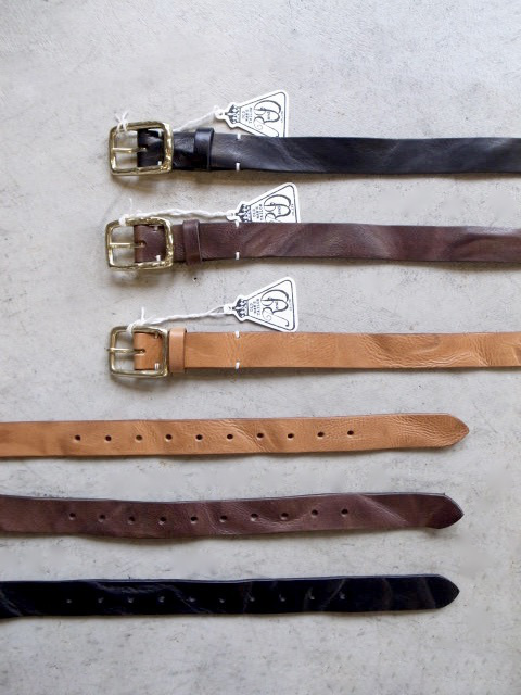 R&D.M.Co- (OLDMAN'S TAILOR)  MONTANA LEATHER BELT