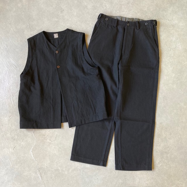 結-yui- COTTO LINEN GABARDINE YUI-TILITY TROUSERS
