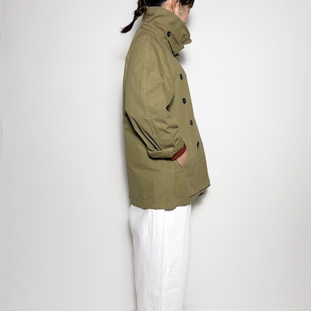 HTS (HARROW TOWN STORES) MEDIUM WEIGHT PEACH SKIN COTTON DOUBLE