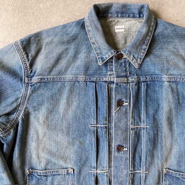 chimala AMOSKEAG 12.5oz SELVEDGE DENIM SHORT JACKET