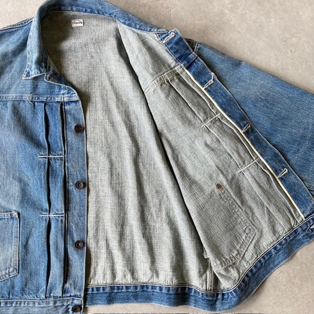 chimala AMOSKEAG 12.5oz SELVEDGE DENIM SHORT JACKET