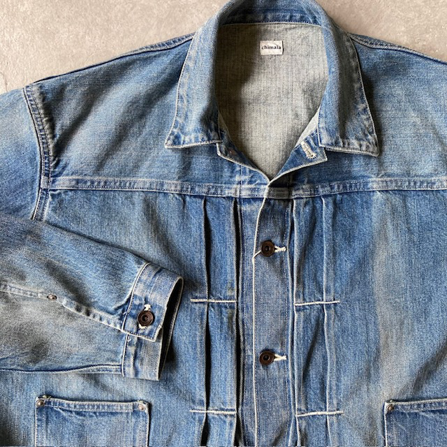 chimala AMOSKEAG 12.5oz SELVEDGE DENIM SHORT JACKET