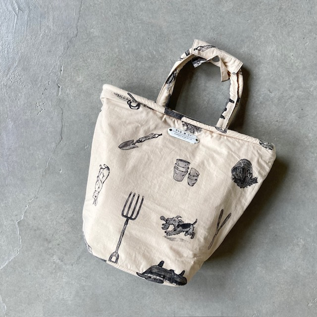 R&D.M.Co- (OLDMAN'S TAILOR) GREAT GREEN THUMB MARCHE BAG (TALL)