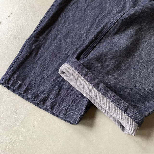 ARMEN WOOL / COTTON TWILL ADJUSTER TACK PANTS with SUSPENDERS