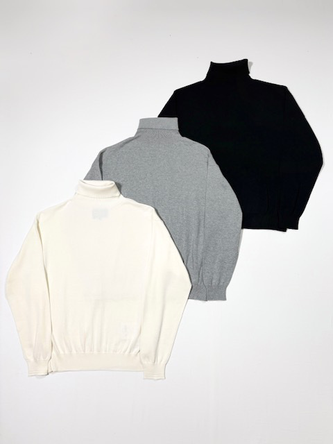 DELICIOUS COTTON KNIT TURTLENECK