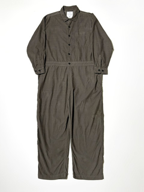 HTS (HARROW TOWN STORES)  26 WALES CORDUROY OVERDYE  ONE-UP COLLAR OVERALLS