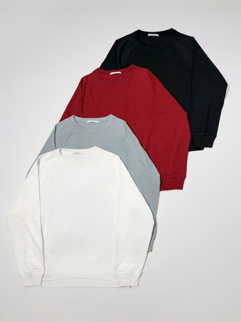 JOHNBULL プレーティング天竺ラグランプルオーバー