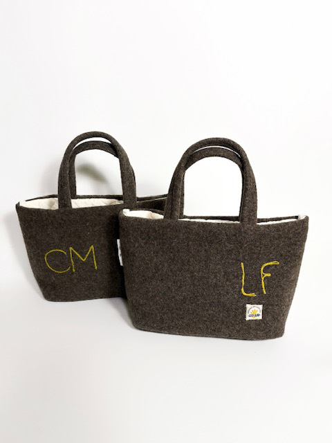 PRIT コットンウール 12G天竺編み タートルネックワイドプルオーバー