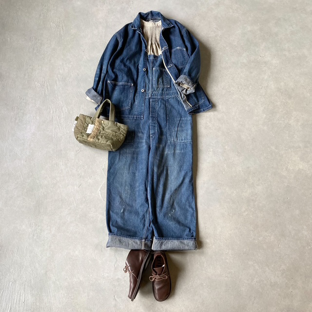 Chimala AMOSKEAG SELVEDGE DENIM OVERALL