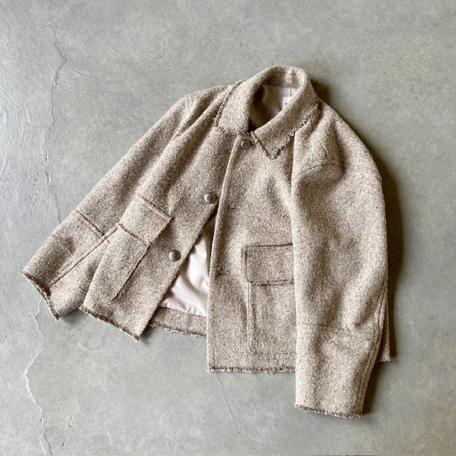 MORIKA ITALIAN NEP TWEED CHIMAYO JACKET