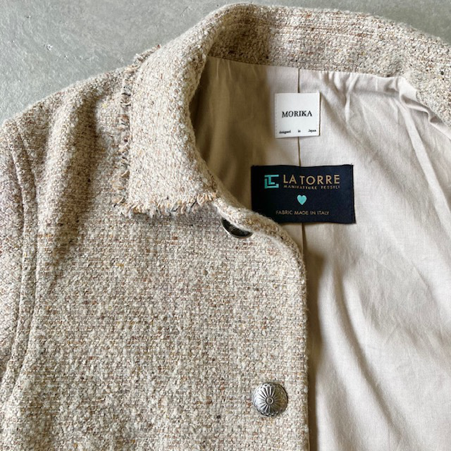 MORIKA ITALIAN NEP TWEED CHIMAYO JACKET