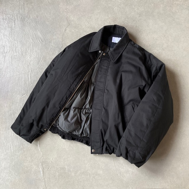 miffew WIDE SQUARE ZIP DOWN JACKET