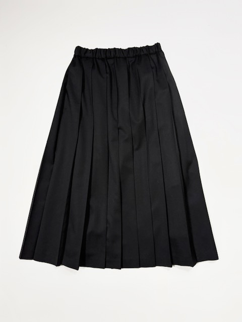 A PIECE OF LIBRARY スマートウール クラシックプリーツスカート