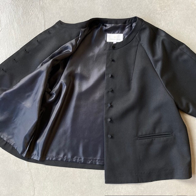 A PIECE OF LIBRARY スマートウールベイリージャケット