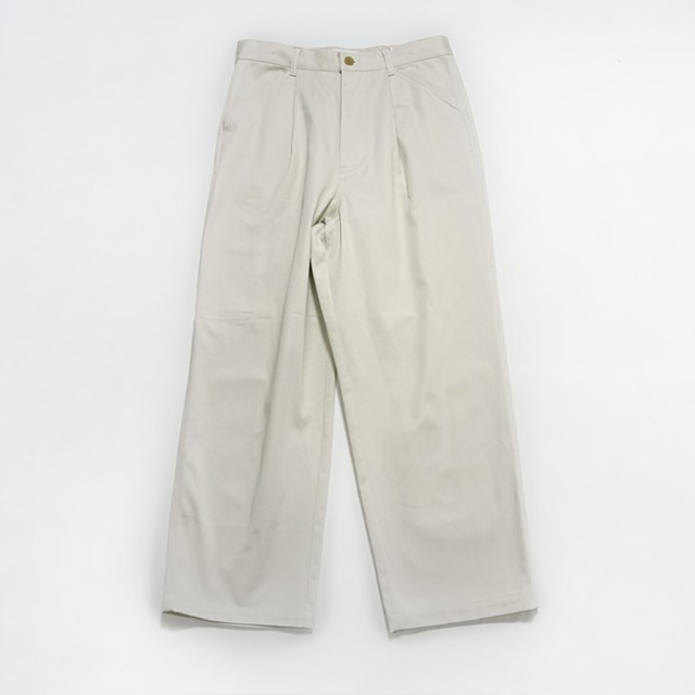 STILL BY HAND タックワイドペインターパンツ