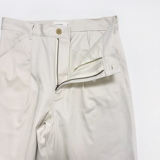 STILL BY HAND タックワイドペインターパンツ