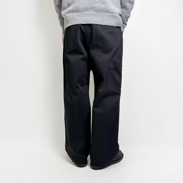 STILL BY HAND タックワイドペインターパンツ