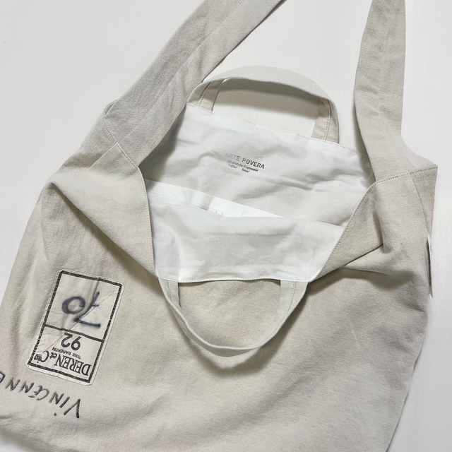 ARTEPOVERA USEDフランスシーツ TOTE & SHOULDER BAG