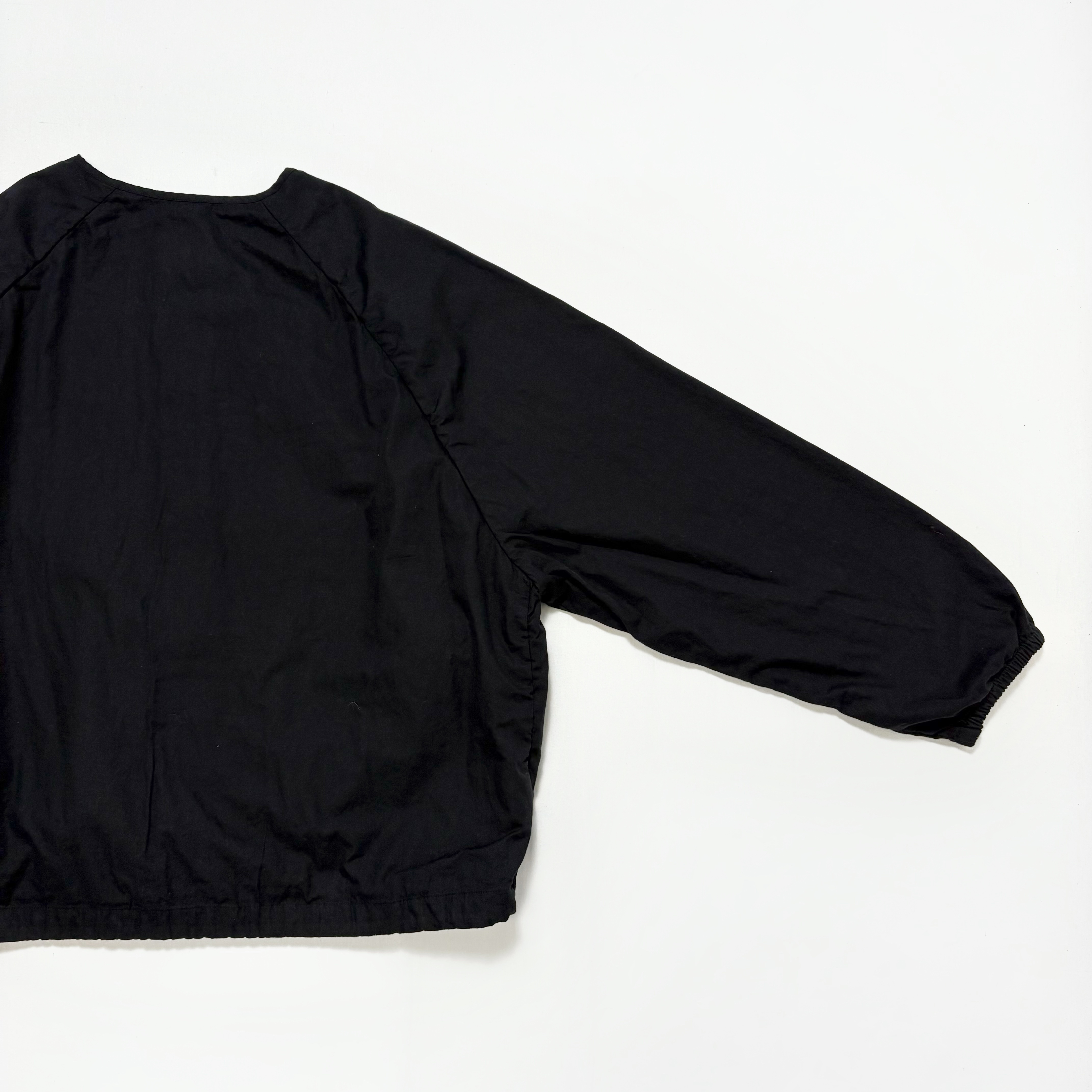 maison de soil 40s ORGANIC POPLIN RAGLAN STRING JACKET