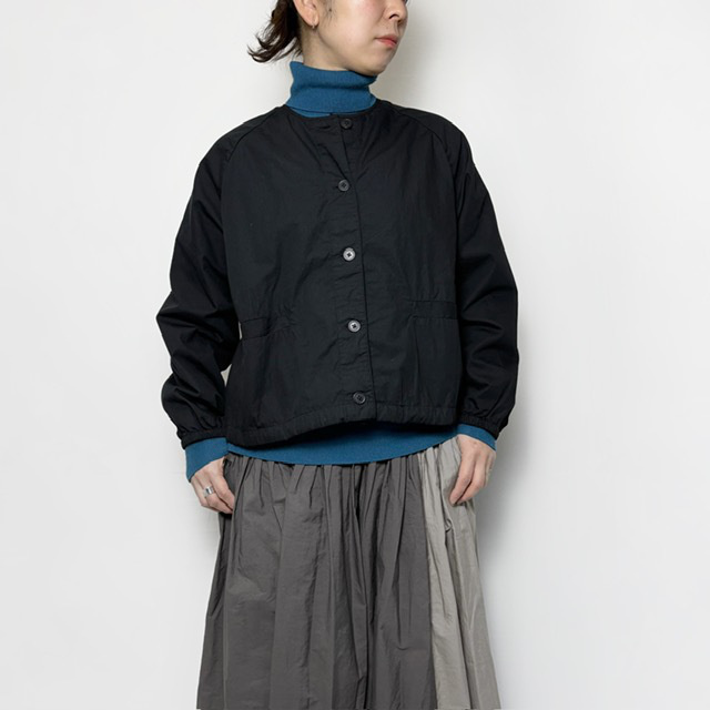 maison de soil 40s ORGANIC POPLIN RAGLAN STRING JACKET