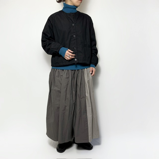 maison de soil 40s ORGANIC POPLIN RAGLAN STRING JACKET