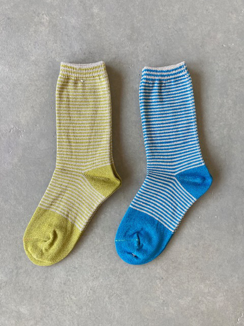 PRIT  ミジンボーダーソックス