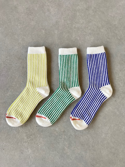 ROTOTO VERITICAL STRIPE SOCKS