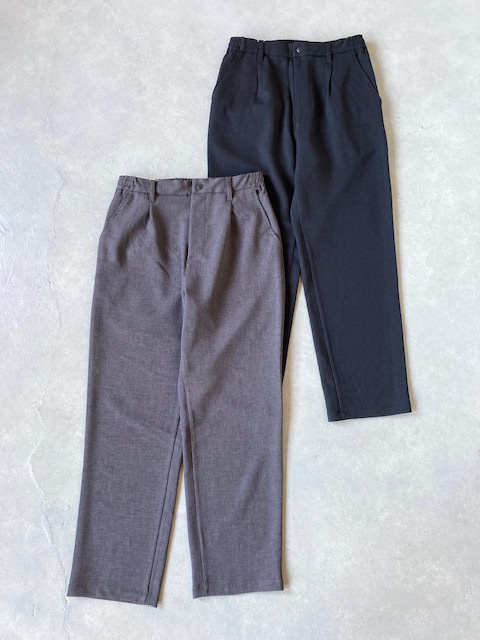 JOHNBULL  FORMOZA ストレッチツイル  ワンタックイージーパンツ