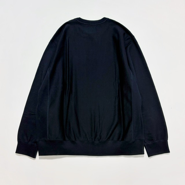 STILL BY HAND ハイゲージ裏毛クルーネック