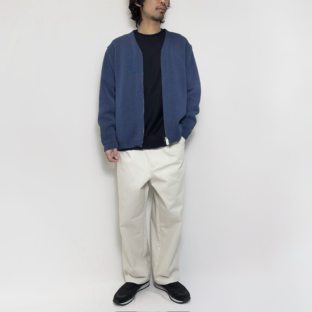 STILL BY HAND ハイゲージ裏毛クルーネック