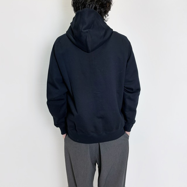 STILL BY HAND　ハイゲージ裏毛ジップパーカー