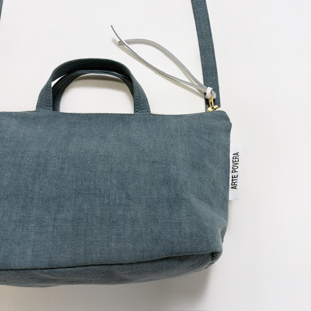ARTEPOVERA リネンシーツサコッシュ (S)