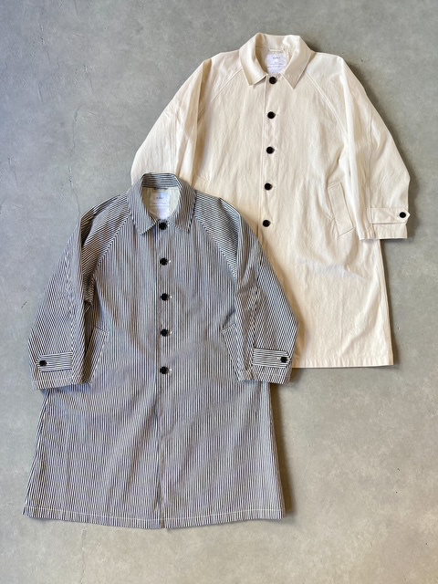 H.UNIT DENIM SOUTIEN COLLAR COAT