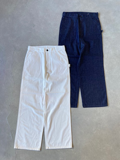 ARMEN  8oz UNEVEN YARN DENIM  PAINTER PANTS