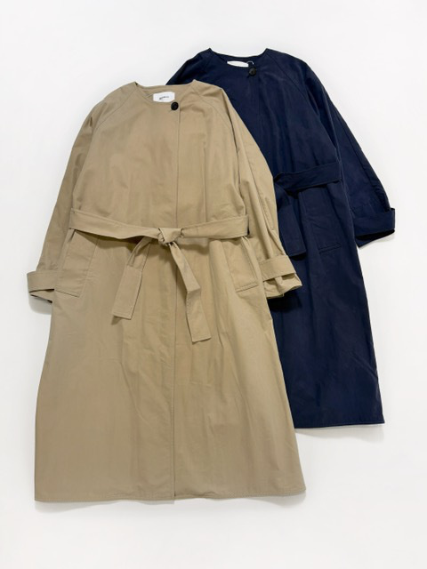 JOHNBULL  ノーカラーオーバーコート