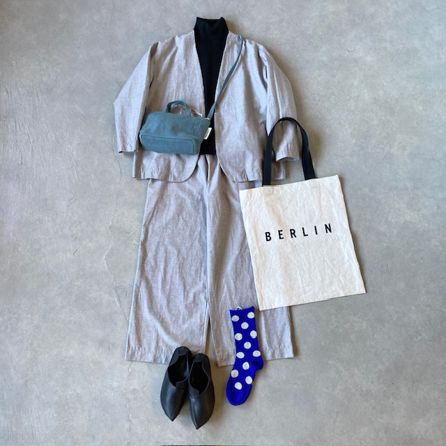 PRIT 綿麻ストレッチトッパージャケット