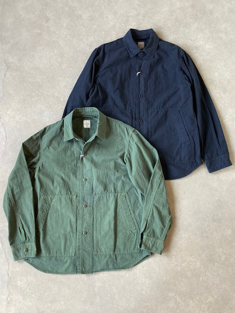 SAGE DE CRET  コットンヘンプウェザーシャツジャケット