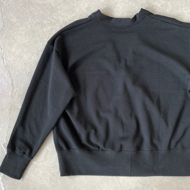 SOIL COMBED COTTON FRENCH TERRY V-NECK 1BUTTON CARDIGAN