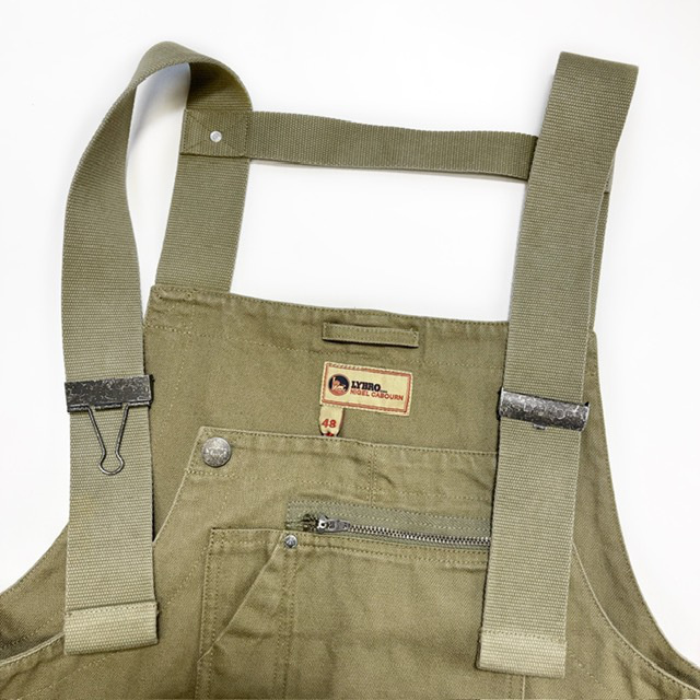 LYBRO by Nigel Cabourn WORKBENCH DUNGAREE