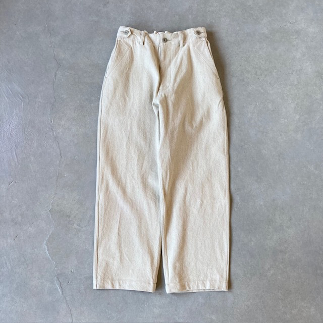 結-yui- COTTO LINEN GABARDINE YUI-TILITY TROUSERS